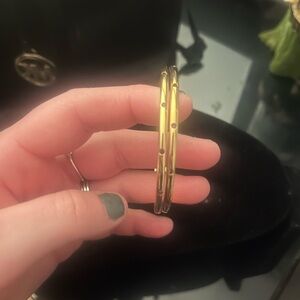 2 Elegant  Swarovski crystal bangles